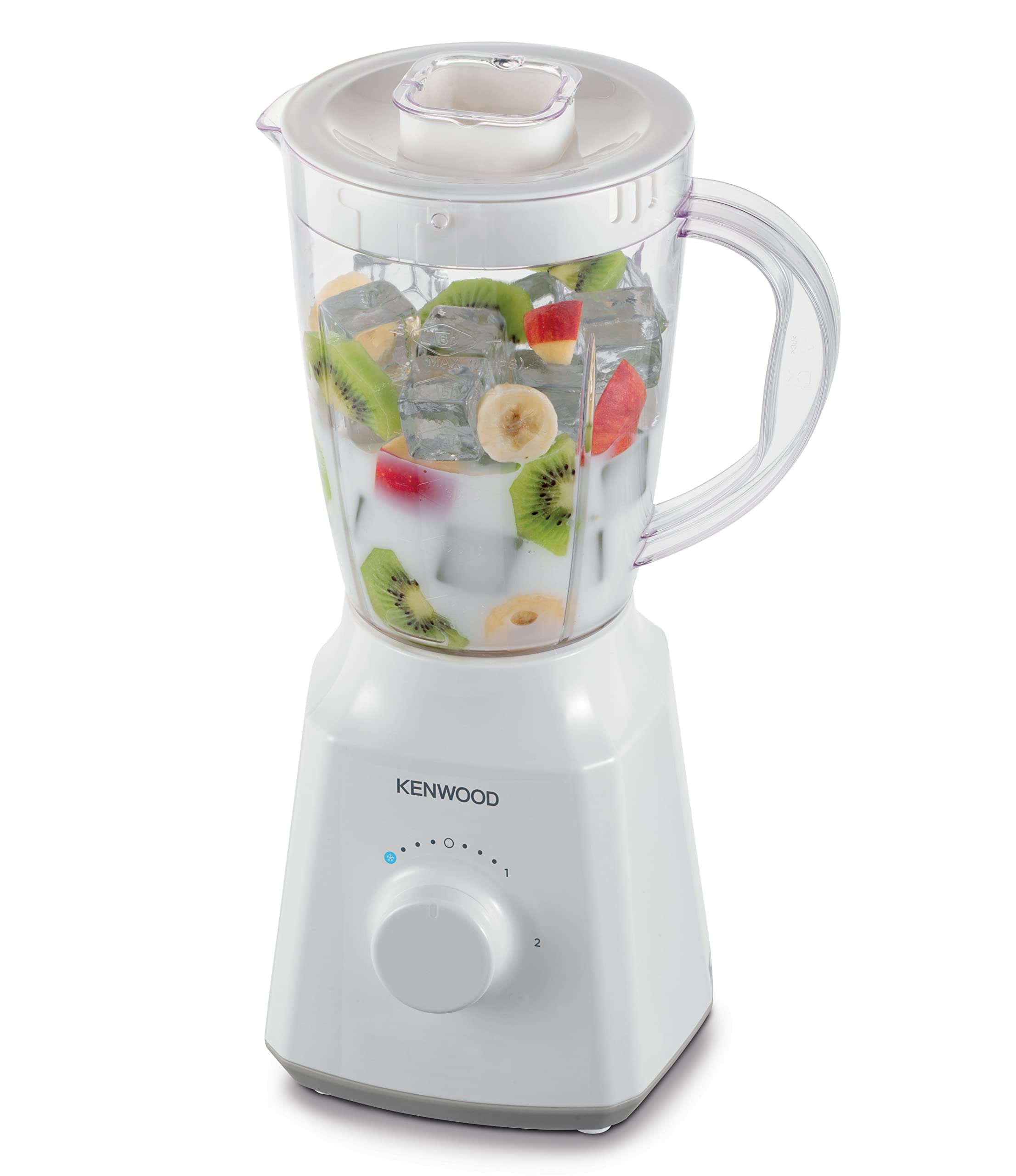 KENWOOD Blender 300W Smoothie Blender/Smoothie Maker 1.5L with Multi Mill (Grinder/Chopper), Ice Crush Function خلاط سموثي من كينوود بقدرة 300 واط سعة 1.5 لتر مع مطحنة ومفرمة وخاصية كسر الثلج KENWOOD Blender 300W Smoothie Blender/Smoothie Maker 1.5L with Multi Mill (Grinder/Chopper), Ice Crush Function خلاط سموثي من كينوود بقدرة 300 واط سعة 1.5 لتر مع مطحنة ومفرمة وخاصية كسر الثلج
